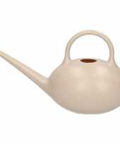 Beige gieter theepot model 1 liter